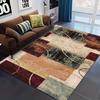 1Pcs Anti Fatigue Kitchen Rugs,Vintage GeometricPrint Waterproof Non-Slip Thick Cushioned Kitchen Mat Heavy Duty Comfort Standing Mat for Kitchen