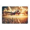 Dakota In Flight Metal Signs Wall Decor Club Pub Cinema Design Tin Sign Poster