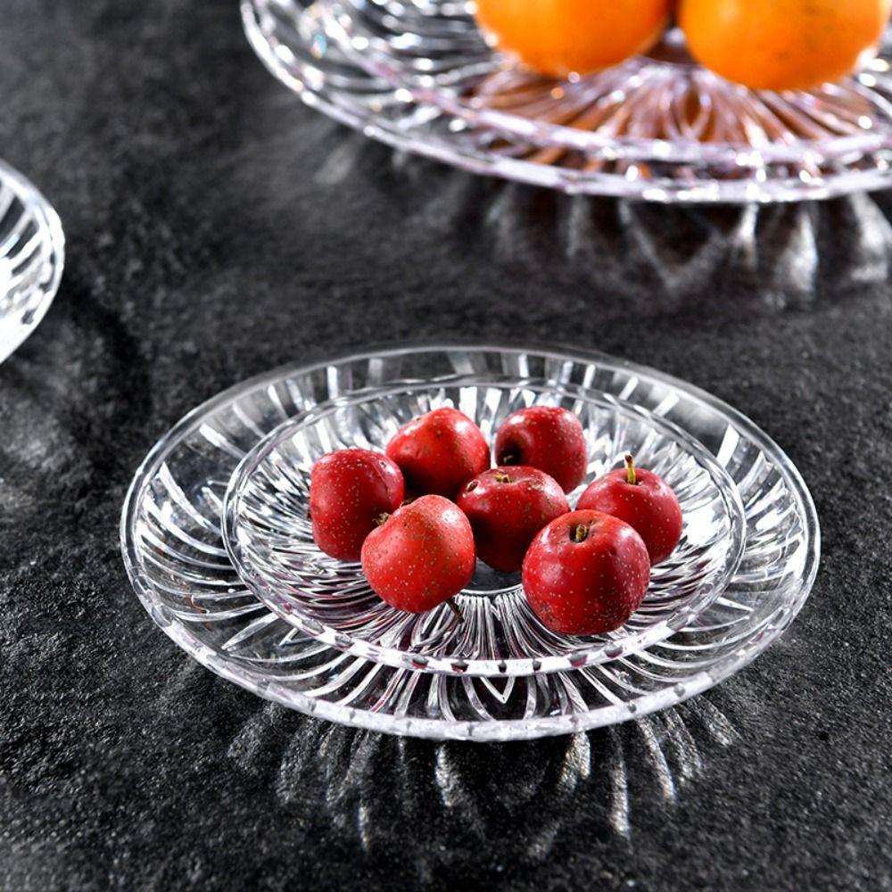 Supplies Decoration Crafts Save Space Tray Stand Fruit Plate Food Sampling Tray Dessert Plate