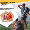 Fortalecedor de Dedos Compacto Tabla de Madera para Escalada Agarre de Mano para Escaladores Entrenador de Fuerza Tablero de Entrenamiento Antebrazo Portátil Pentágono Dominadas