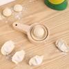 Reusable Dough Skin Presser Round Wood Dumpling Wrapper Rolling Tool  Kitchen Use