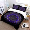 Mandala Art Decor Set Soft Comfortable Duvet Cover Bedding Set Included 1*Duvet Cover & 2*Pillowcases, Gift