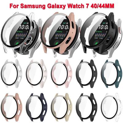 Protetor de tela de cobertura total anti-riscos capa protetora para Samsung Galaxy Watch 7 40/44MM