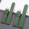 Imported Fluororubber Watchband Soft FKM Rubber Watch Band 20/22mm Wristband Folding Pin Buckle Fit For Patek Philippe Watchband