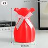 Imitation Ceramic Flower Vase Nordic Solid Color Plastic Dried Plants Vase Flower Arrangement Container Home Living Room Decor