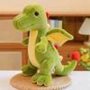 Die neueste grüne Dinosaurier-Serie Figurenkissen Kawaii Plüschtierpuppe, Cartoon, niedliches Geschenk, Puppe für Kindergeburtstagsgeschenke
