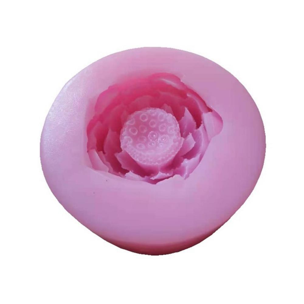 3D Lotus Cake Chocolate Mold Liquid Silicone Mold