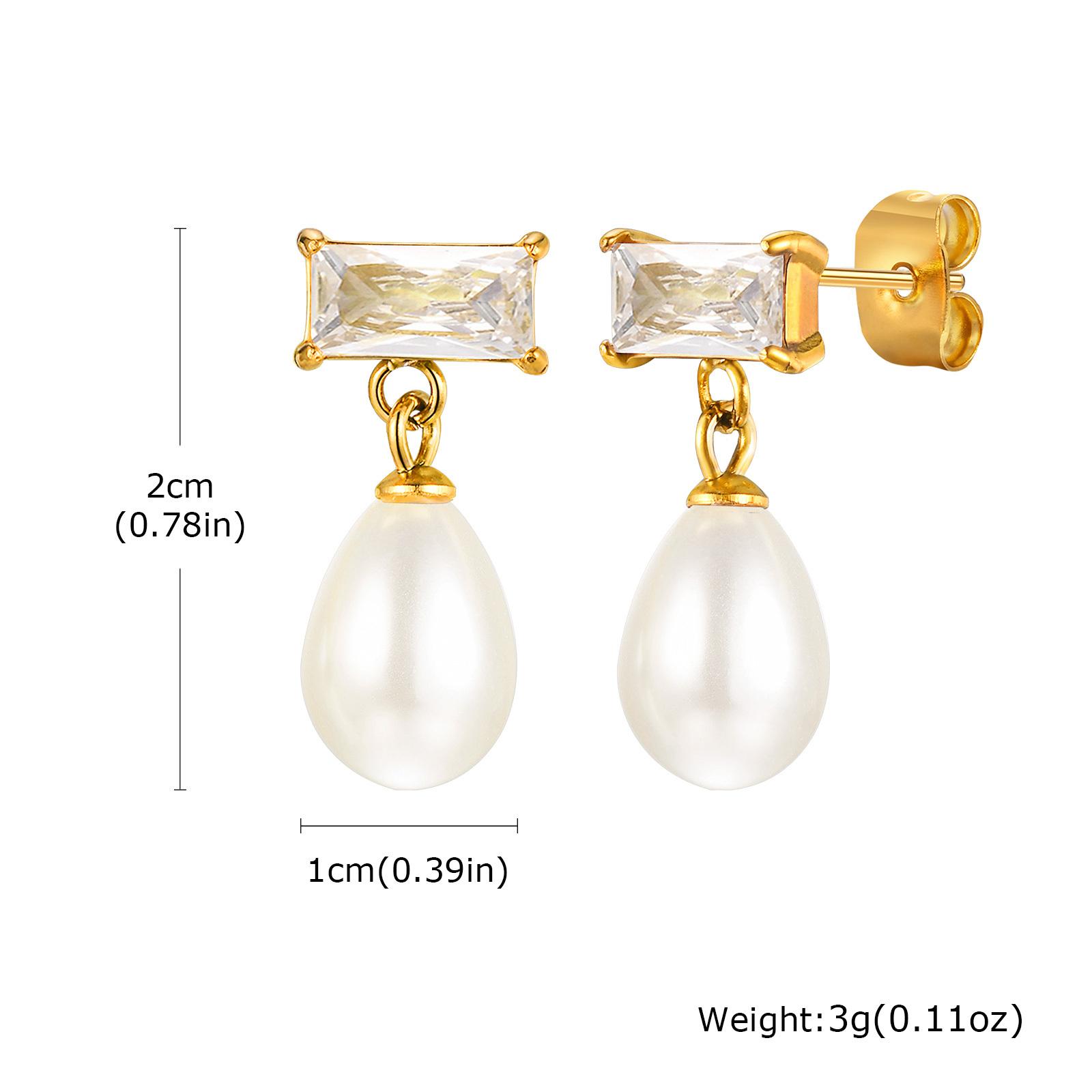 

Bow Earrings for Women, Trendy Stuff Cute Bow Pearl Drop Dangle Earrings Bowknot Wedding Party Daily Jewelry