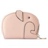 Adorable Elephant Zipper Card Holder: Compact Multi-Storage for Cards, IDs, Coins, and Driver's License. Lightweight and Portable.