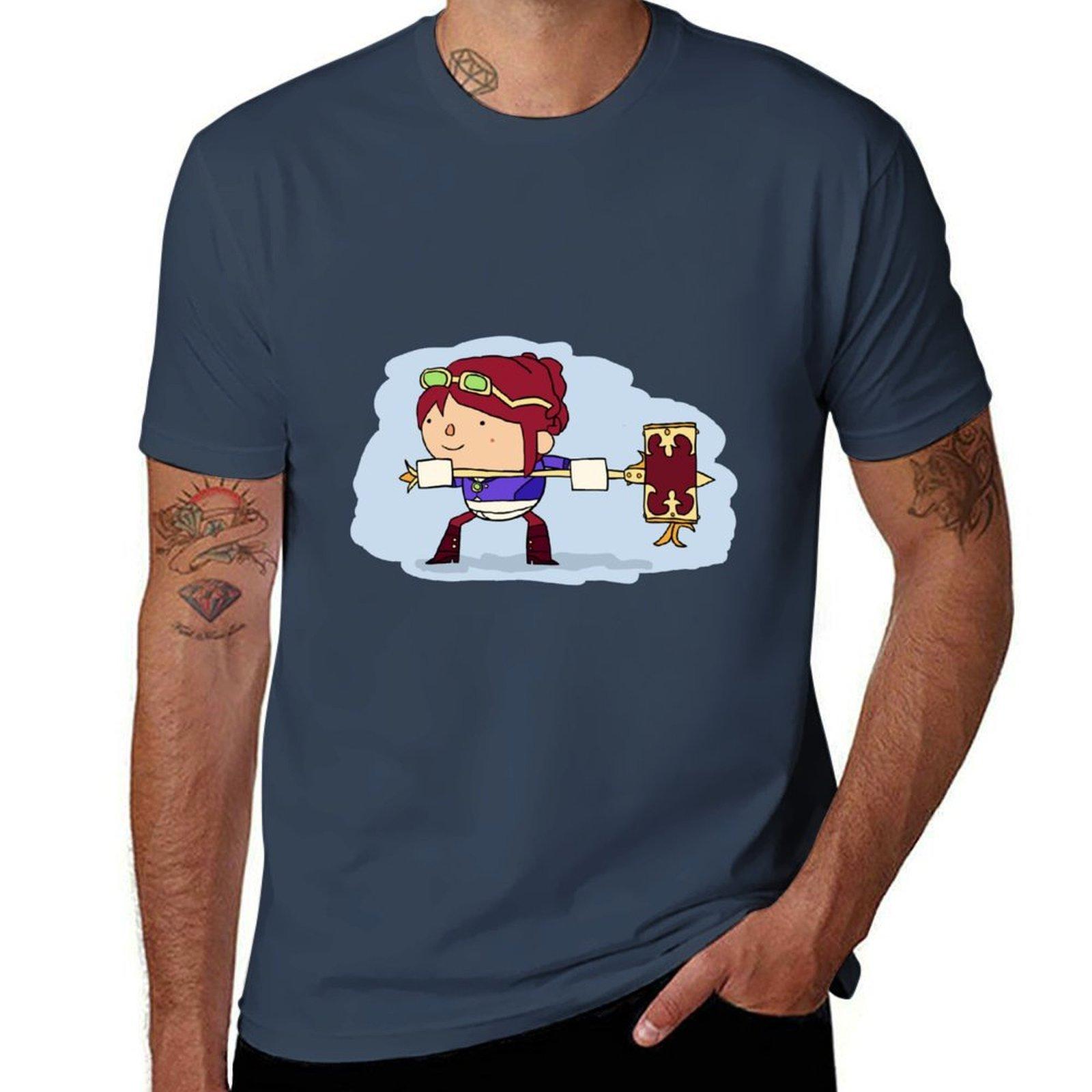 Brawlhalla - Футболка Scarlet футболка мужская роскошные футболки для мужчины хлопок мягкая футболка S