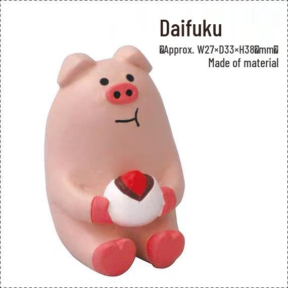 Japanese Zakka Raised Hand Pig Message, Card, and Note Clip - Creative Resin Ornament