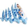 Palworld Blauer Sturmwolf Langer Körper Plüschkissen Spielzeug Geschenk