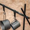 Mobigarden Portable Camping Tripod Hanging Rack