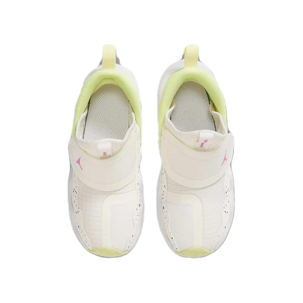 Baby Jordan 23/7 Comfortable Slip Resistant Abrasion Resistant Low top Toddler Shoes White Yellow DQ9294-181