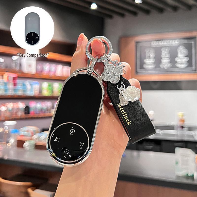 ZHIJIE 2026 Car Key Case for R7/S7 Electric & Extended Range Models - Key Shell Buckle Bag for Men & Women