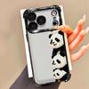 Phone Case for iPhone 13 12 11 Pro Max 17 Air 16e 16 15 14 Plus Clear Cover Panda Owl