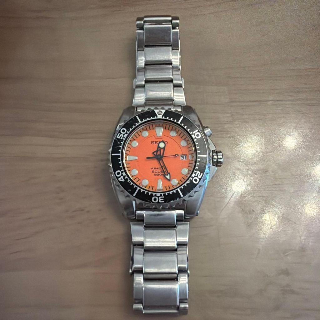 Used SEIKO watch KINETIC SCUBA 200m