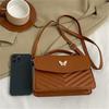 Elegant Embossed Square Pu Leather Crossbody Bag for Women Fashion Tote Shoulder Bag with Zip Closure Purse  Lightweight Handbag