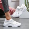 Large Size Rhinestone Elastic Socks Shoes Casual Men's and Women's Sports Shoes Fly-woven Light Shoes