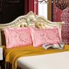 European-style Jacquard Pillowcases A Pair of Adult Pillowcases Single Student Dormitory 74*48cm Silk Satin Pillowcases 2 Pieces