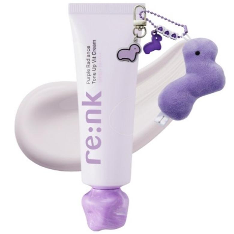 

RE:NK Radiance Tone Up Vit Cream SPF50+ PA++++ 50мл [Розовый/Фиолетовый/Зеленый] фиолетовый