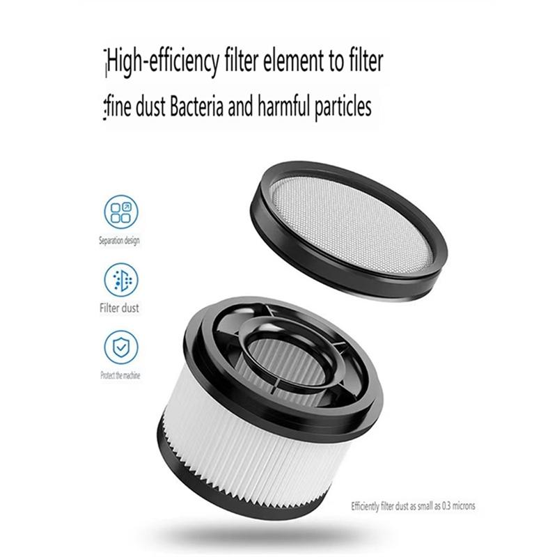 B97A-For Dreame R10 / R10 Pro / R20 Pre Post Hepa Filter Accessories Vacuum Cleaner Consumables