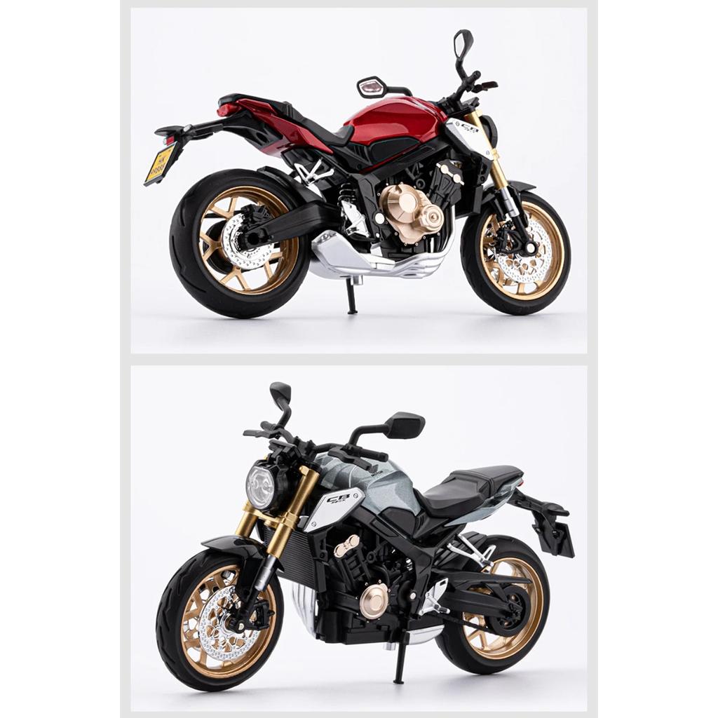 1/12 Honda CB650R E-Clutch Legierung Druckguss Motorrad Modell Fahrzeug Sammlung Ton und Licht Off Road Autocycle Spielzeug Auto