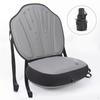 Inflatable Kayak Seat with Back Support Adjustable Straps StandUp Paddleboard Portable