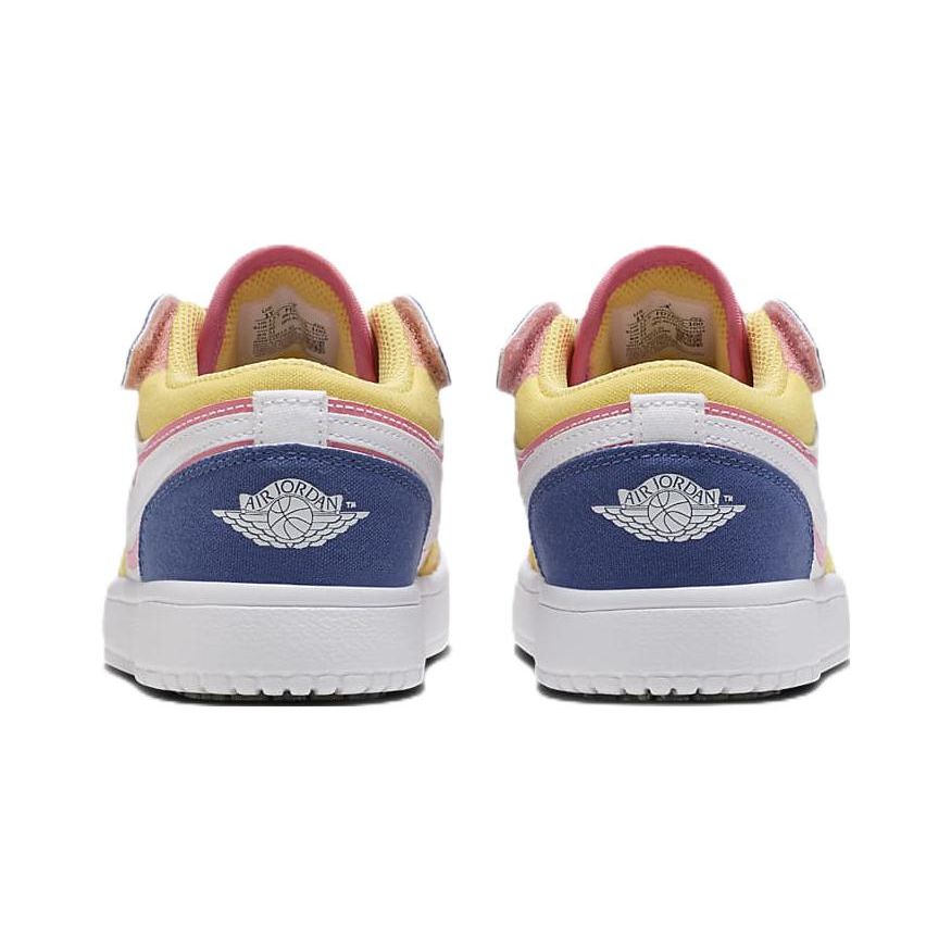 Air Jordan 1 Low ALT SE PS White French Blue Topaz Gold Coral Chalk FD2655-100