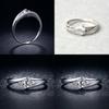 Copper Silver Plated Jewelry Ring For Women Fashion Hand Accessory For Gift
