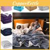 Simplified Coral Fleeces Blanket Thickened Double Layer Lounge Supplies Bed
