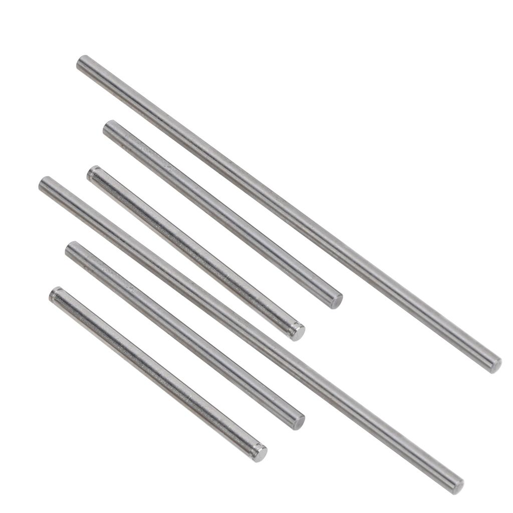 Round Shaft Rod Stainless Steel Front Suspension Arm Round Pin for TRAXXAS UDR 1/7 RC Car