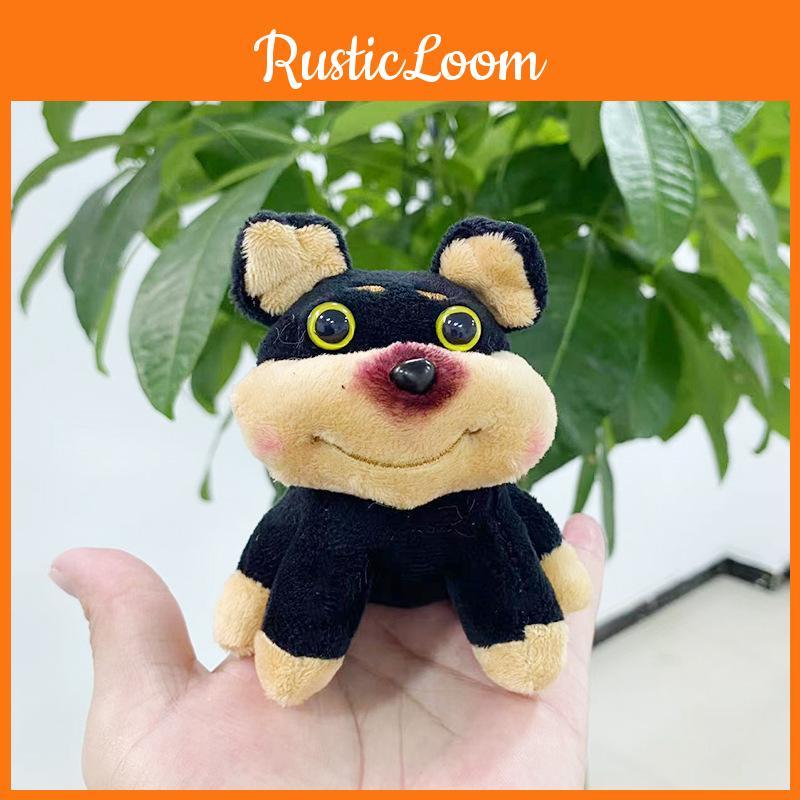 Plush Bee Cute Bag Charm Keychain Soft And Fluffy Adorable Gift For Girls Kids And