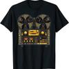 New Limited Reel To Tape Deck Recorder With Vintage Scrolls T Shirt
