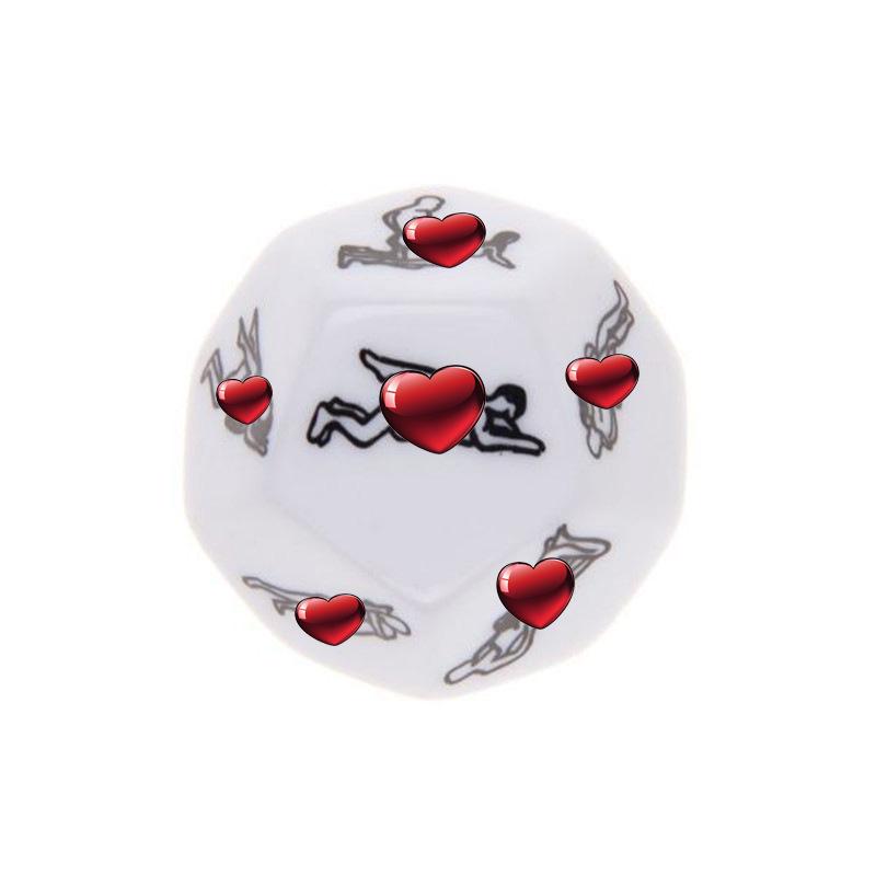 Dodecahedral Love Dice: Adult Erotic Game for Couples
