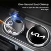 Car Cigarette Ashtray Cup Portable LED Smoke Car Ashtray Smoke Remover For Kia Rio Soul Cerato Soent Sportage Picanto K5 BN3