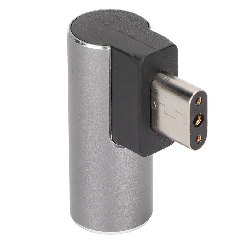 PD DC Charging Converter 230W Female Input to 3 Pin Male 90 Degrees 5.5mmx2.1mm Laptop Charging Converter Adapter