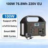 Gaiaray 100W 200W 500W Portable Power Station 220V Solar Generator LiFePO4 Battery Emergency Power Station for Camping Travel RV