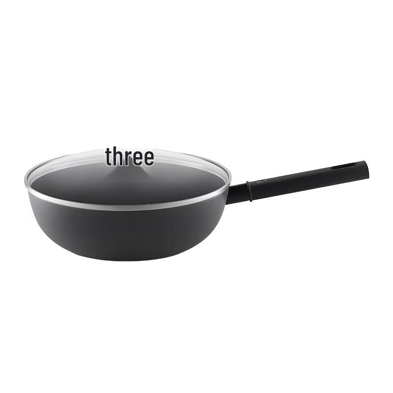 ZWILLING Silver Iron Non-Coated Wok