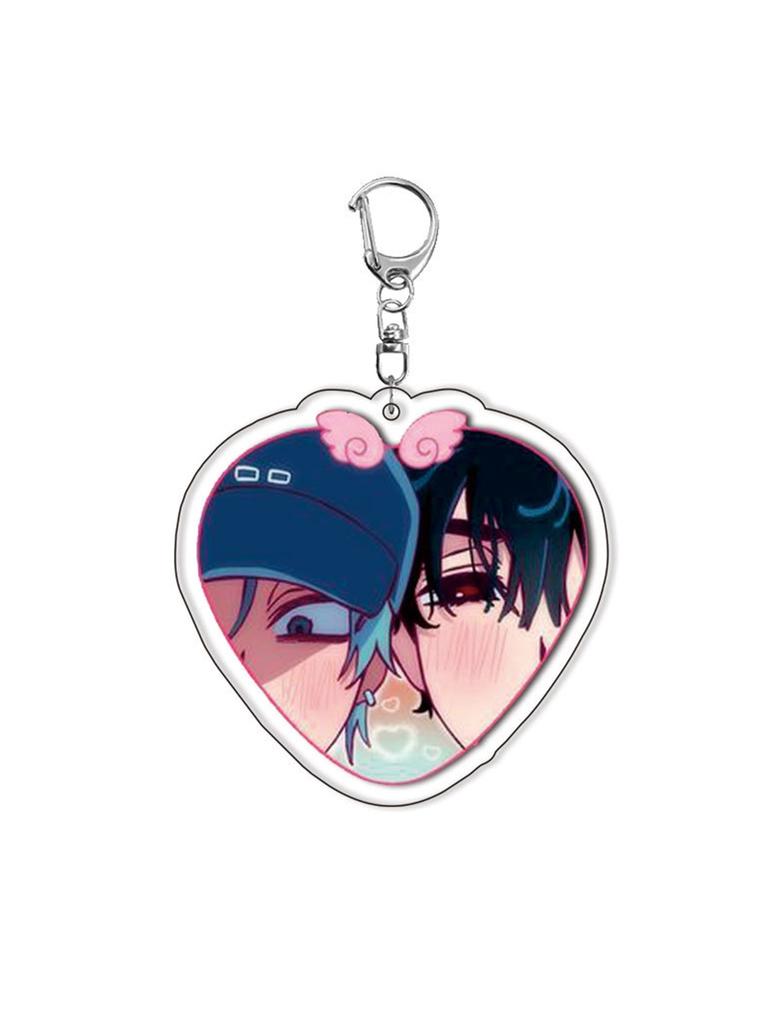 Alien Stage Acrylic Keychain Sua Mizi Till Anime-Related Keyring Couple Anime Character Otaku Goods Keychain Schoolbags Pendant