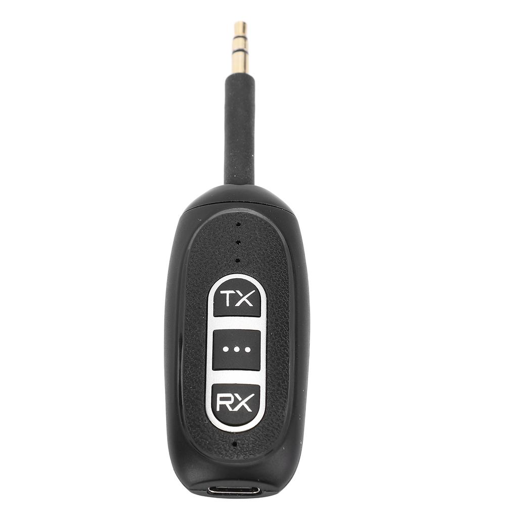 Wireless Audible Adapter BT 5.4 Low Latency Receive Transmit Adapter with 3.5mm AUX Jack for Phone T