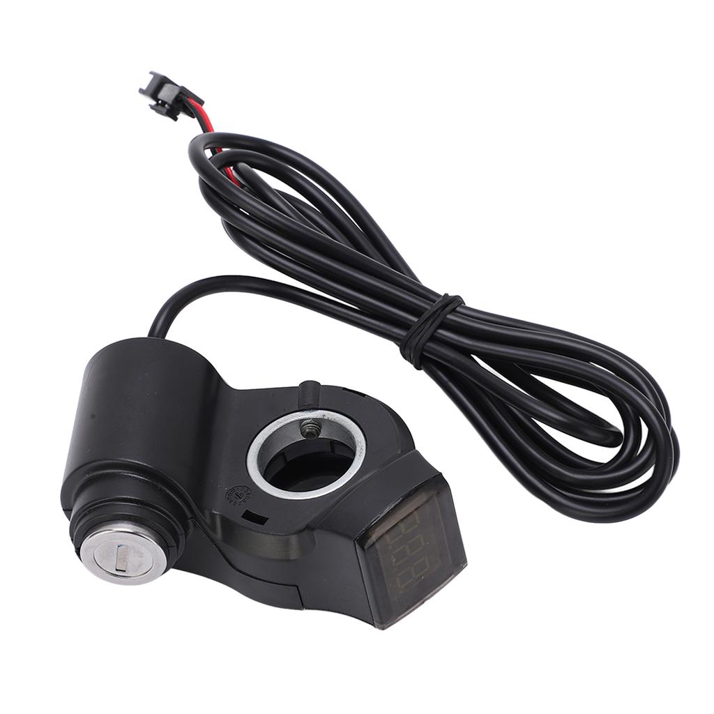 Electric Scooter Power Off Switch Assembly Digital Voltage Display Switch Scooter Accessories