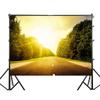 Road Scene Photography Background for Events,Indoor/Outdoor,Party Backdrop,Wall Tapestry Backdrop,,Live Streaming