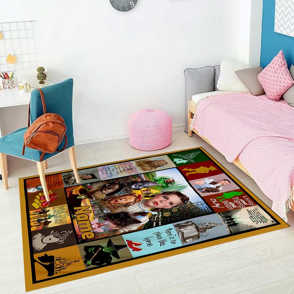 Warner Bros. Funktioniert (19) Personalisieren Sie Ihren Namens-Teppich, Ihr Bürostuhl-Kissen, Ihr Geschenk für Schlafzimmer und Wohnzimmer zu Hause.