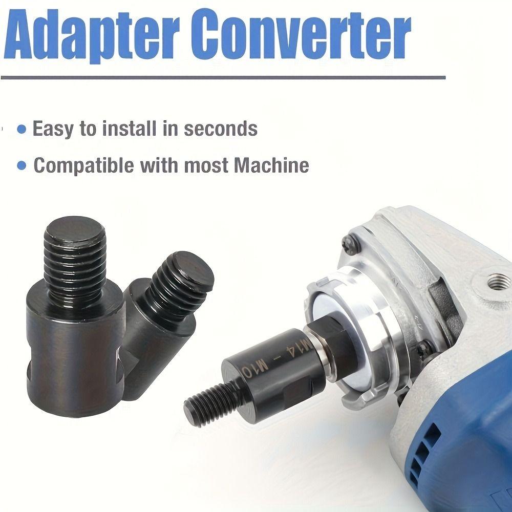 Multi-purpose Angle Grinder Adapter M 14 To M 10 Polisher Output Shaft Power Tool Accessory