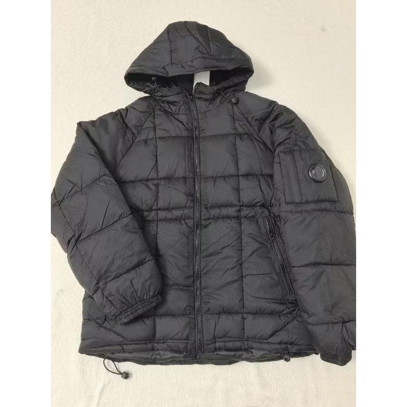 Outdoor Hooded Square Down Jacket Winter Warm Outer Jacket Hooded