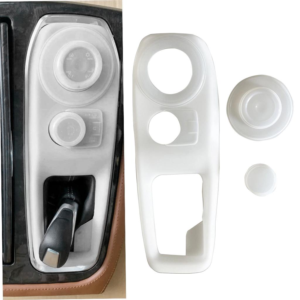 For Patrol Y62 Interior Accessories Translucent Gear Shift Box Cover Gear Panel Cover Redefine Style Dustproof