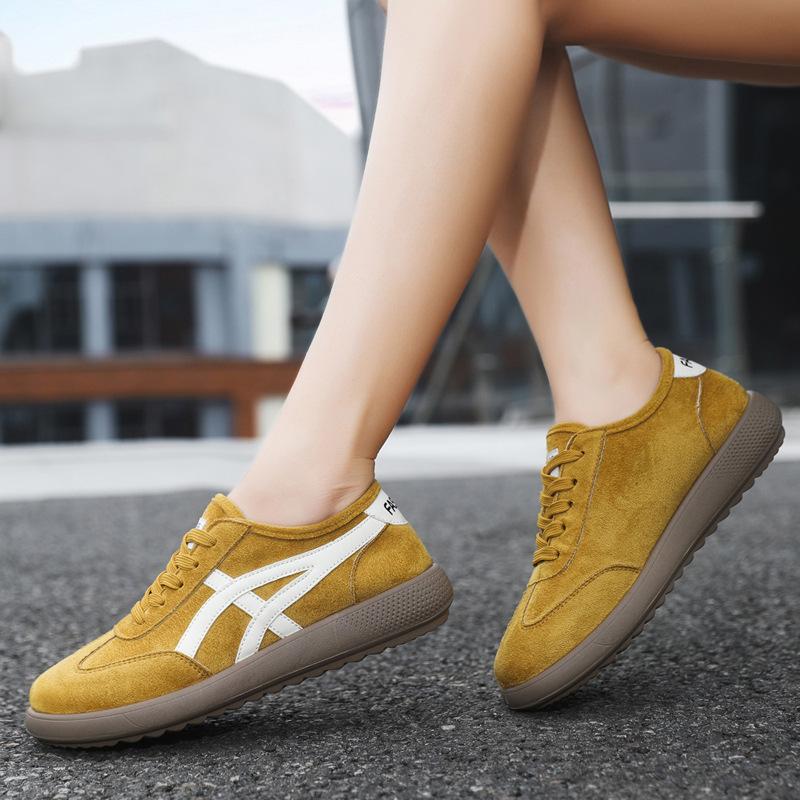 Thick-soled Women's New Spring Student Sports Versatile Casual Whiteboard Shoes