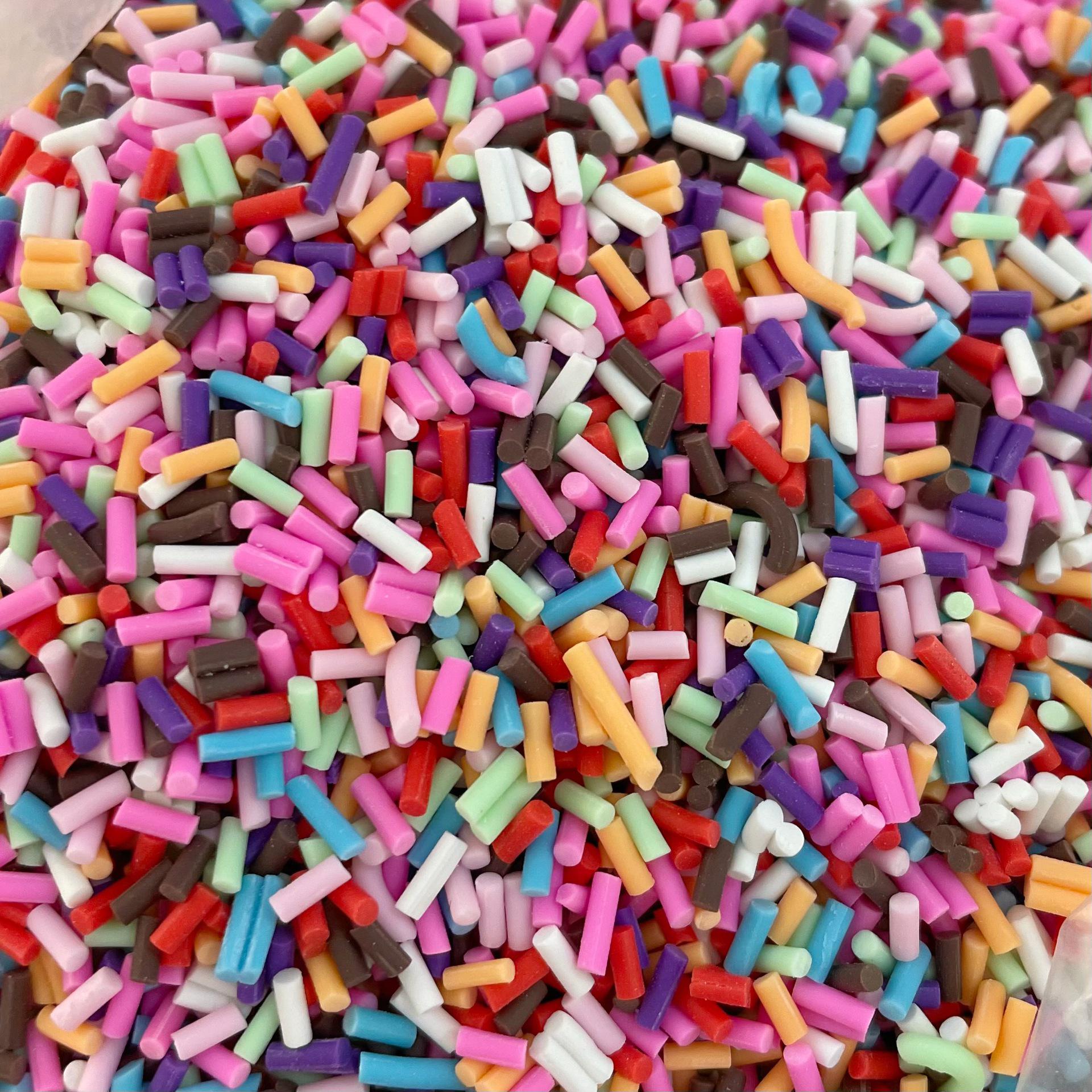 Мягкая глина, цветной слайм и крем-клей для торта 20g