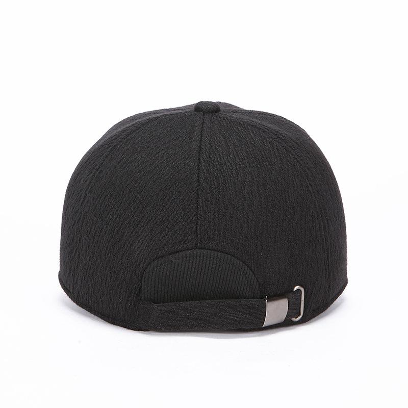 Autumn Winter Thick Baseball Cap Middle-Aged and Elderly Men's Warm Cap
